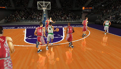 NBA Live 09 screenshot 4 for PSP